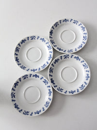 vintage Porsgrund porcelain tea cup and saucer sets