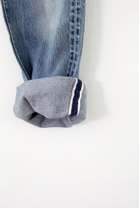 vintage red line selvedge levis denim