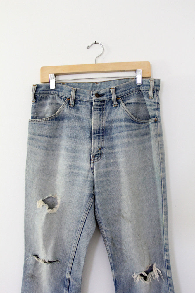 vintage JCPenney plain pocket jeans, 34 x 31 – 86 Vintage