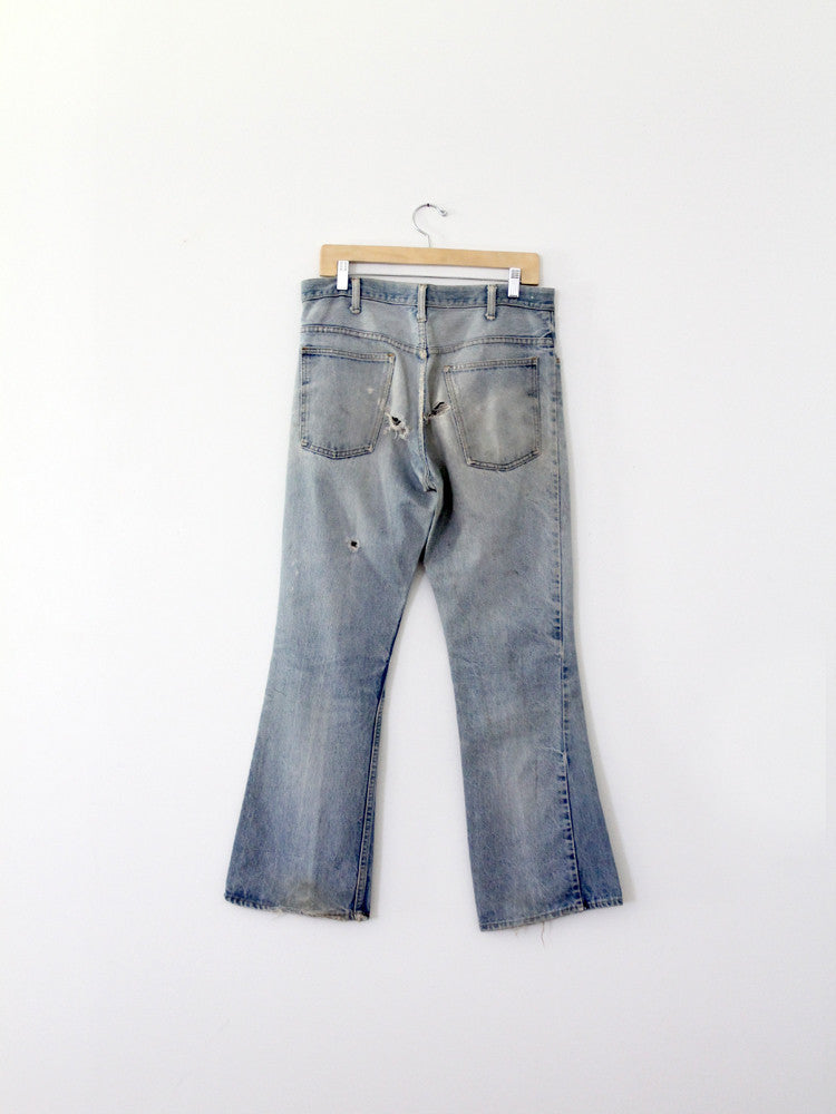 vintage jcpenneys plain pocket denim jeans
