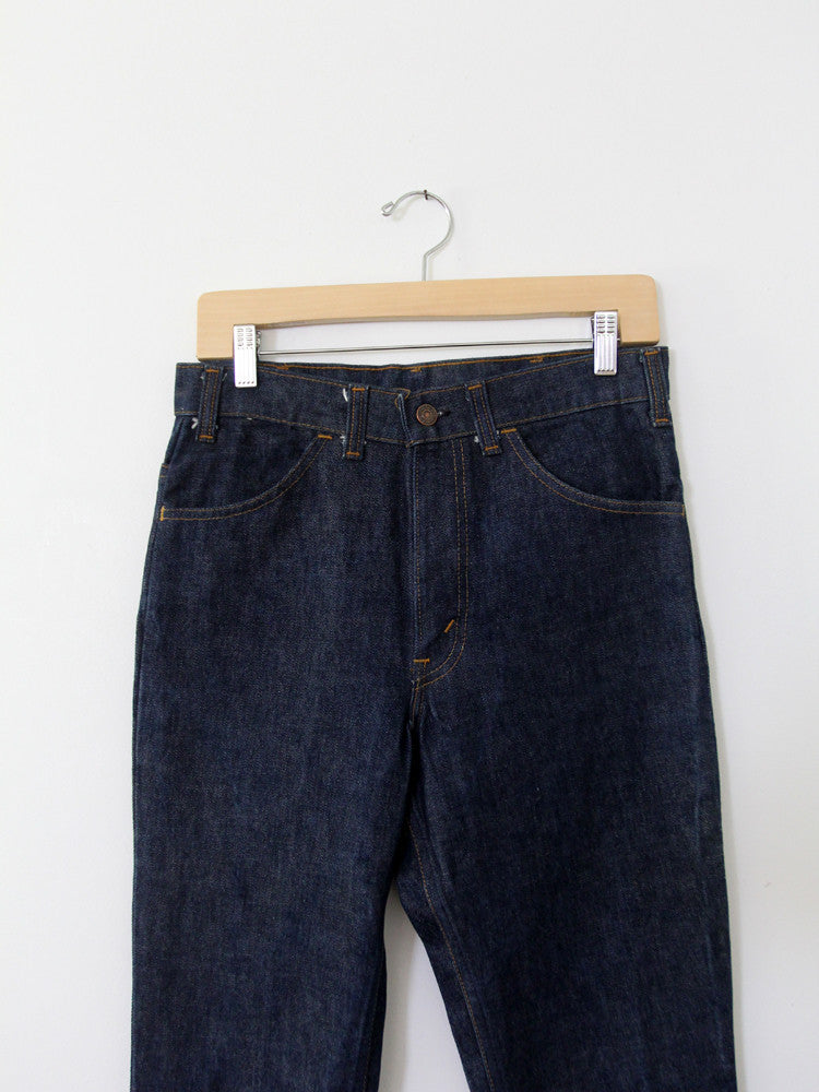 Vintage Levis  Denim Jeans / Waist  / vintage s flare leg