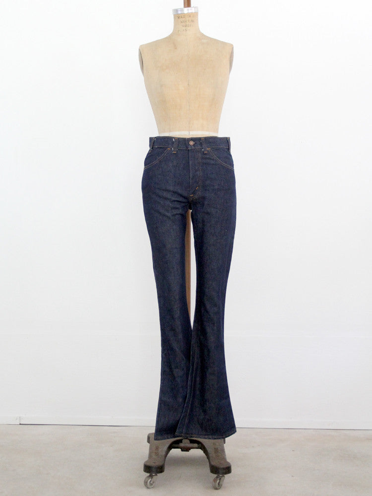 vintage high waist levis flare leg 646 jeans