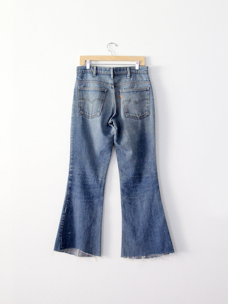 vintage Levis 684 bell bottom jeans, 32 x 31