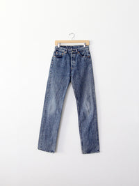 vintage Levi's 501 hard wash jeans, 29 x 33