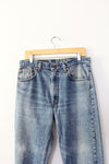 vintage Levi's 505 denim jeans, 34 x 30