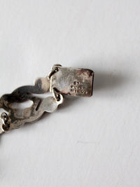 vintage Taxco sterling silver bracelet