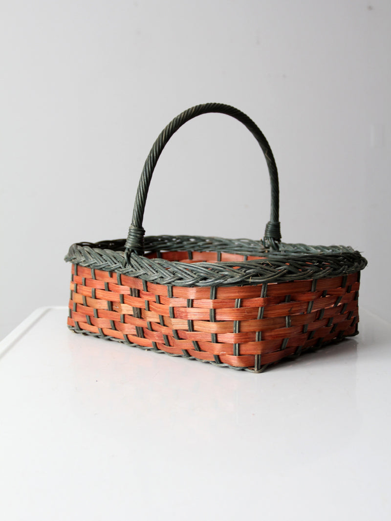 vintage wicker basket