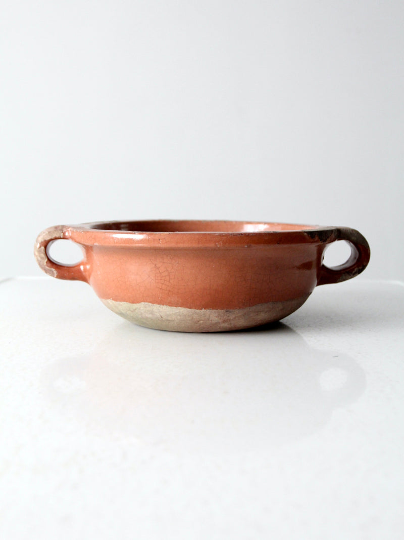 antique pottery bowl