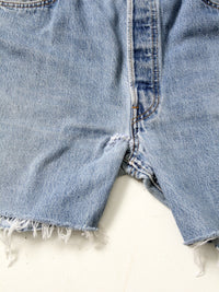 vintage Levis 501 cutoff shorts, W 35