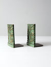 vintage Syroco bookends
