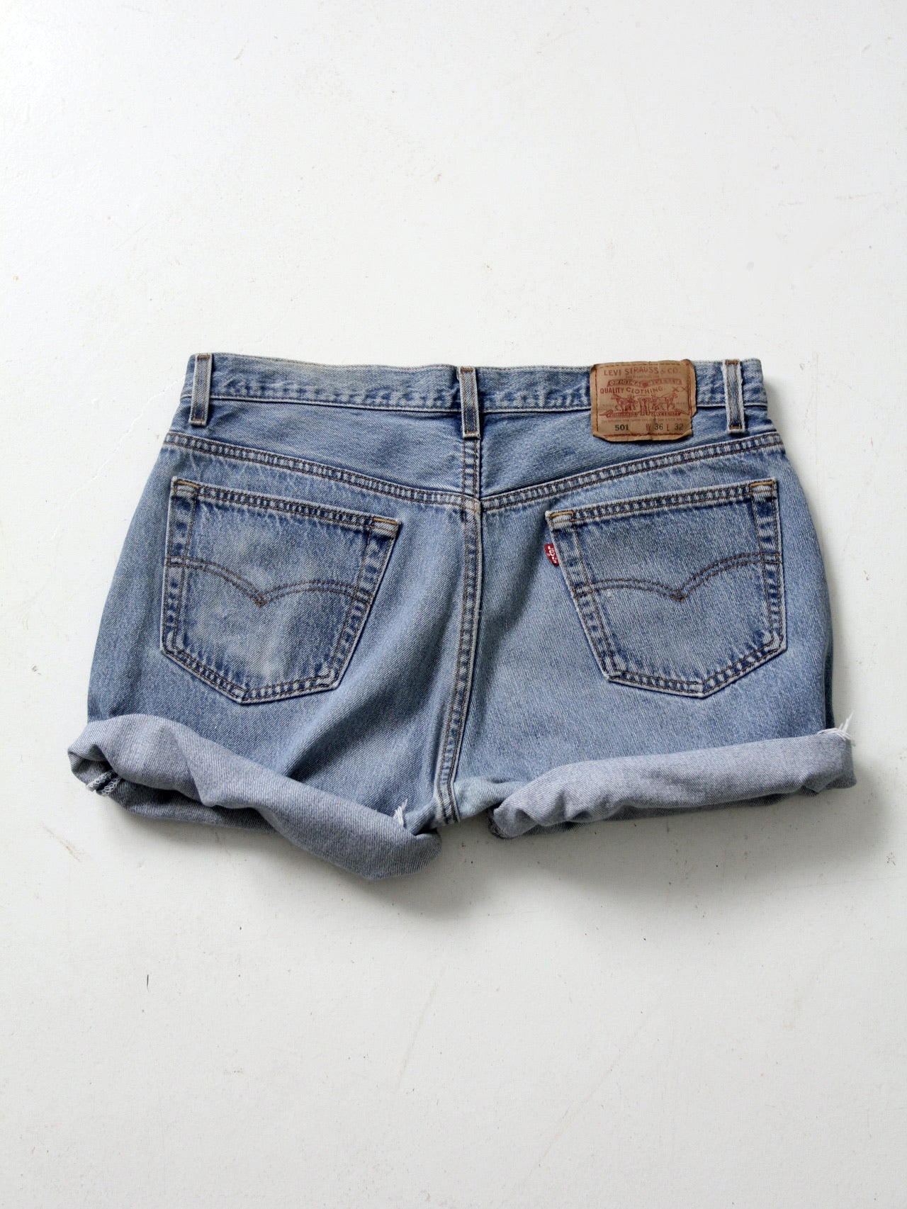 vintage Levis 501 cutoff shorts, W 35
