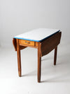 antique enamel top kitchenette table