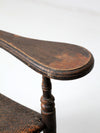 antique American rustic rocking chair
