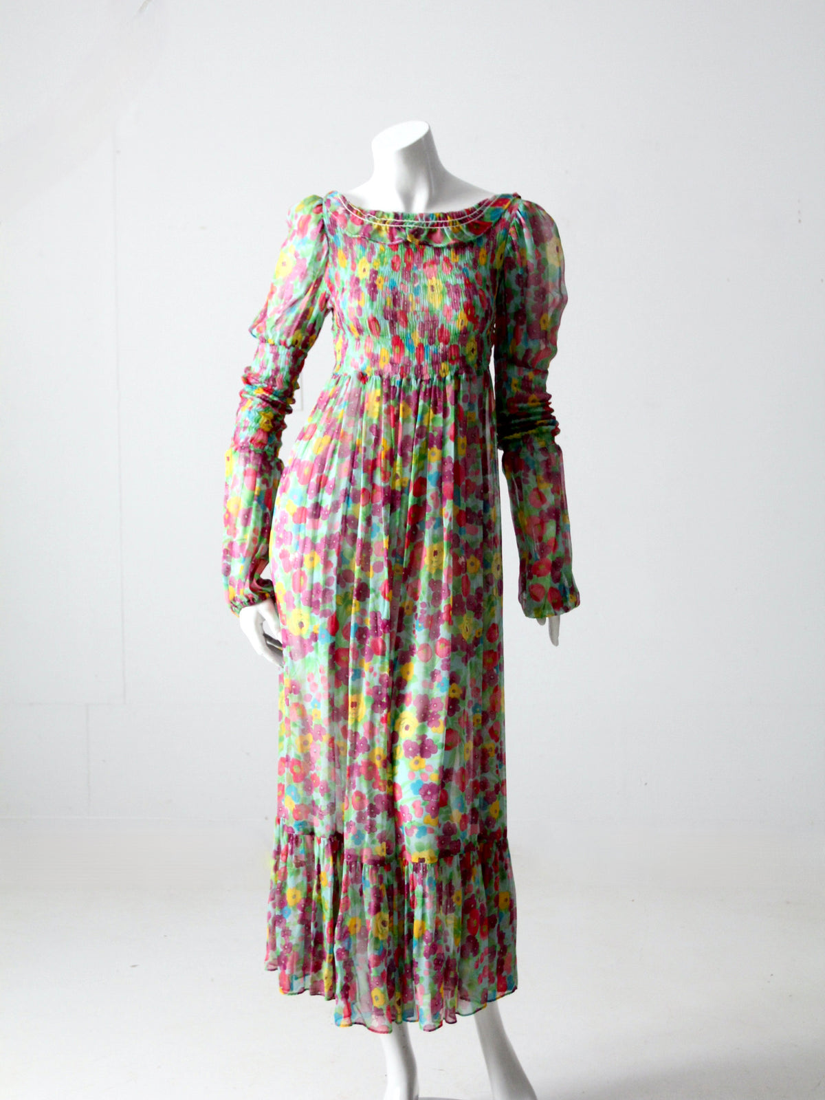 vintage 70s Young Edwardian dress