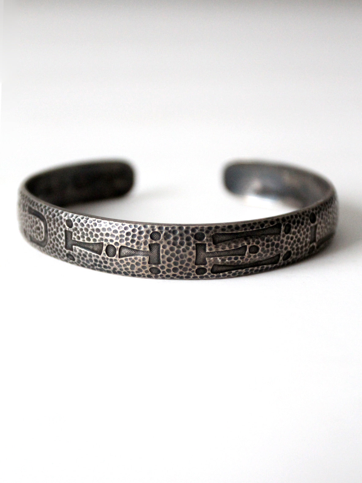 vintage sterling silver cuff