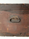 antique wooden trunk