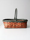 vintage wicker basket