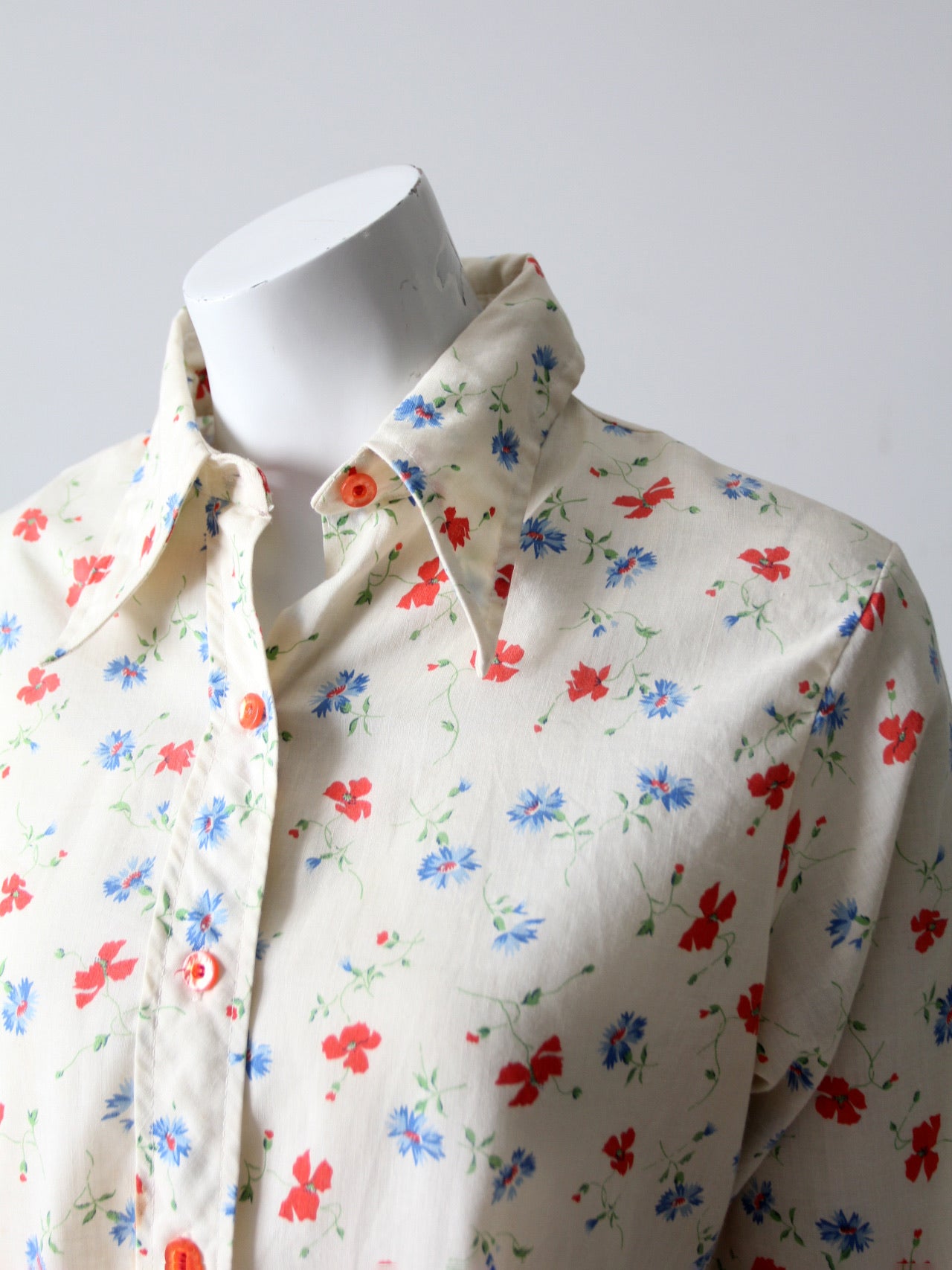 vintage floral shirt