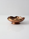 vintage Gregorian copper bowl