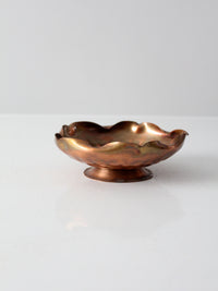 vintage Gregorian copper bowl