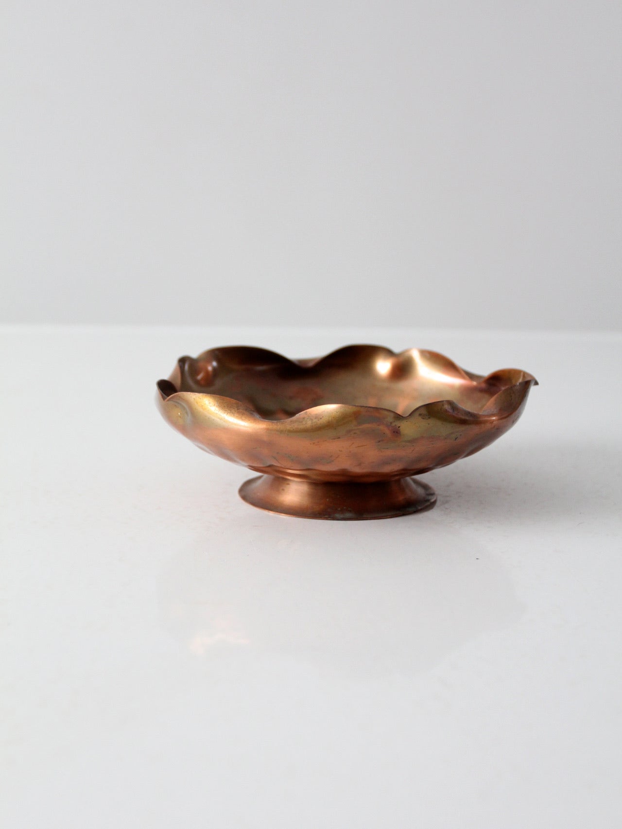 vintage Gregorian copper bowl