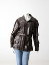 vintage 60s leather jacket