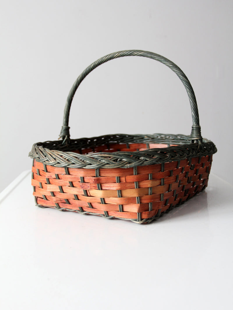 vintage wicker basket