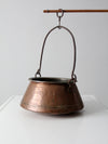 antique copper kettle
