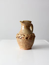vintage studio pottery pitcher
