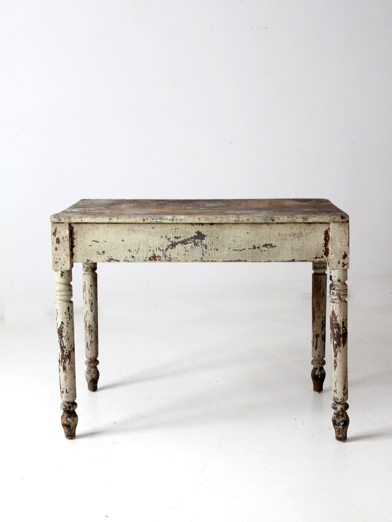 antique primitive table