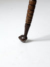 antique claw foot side table