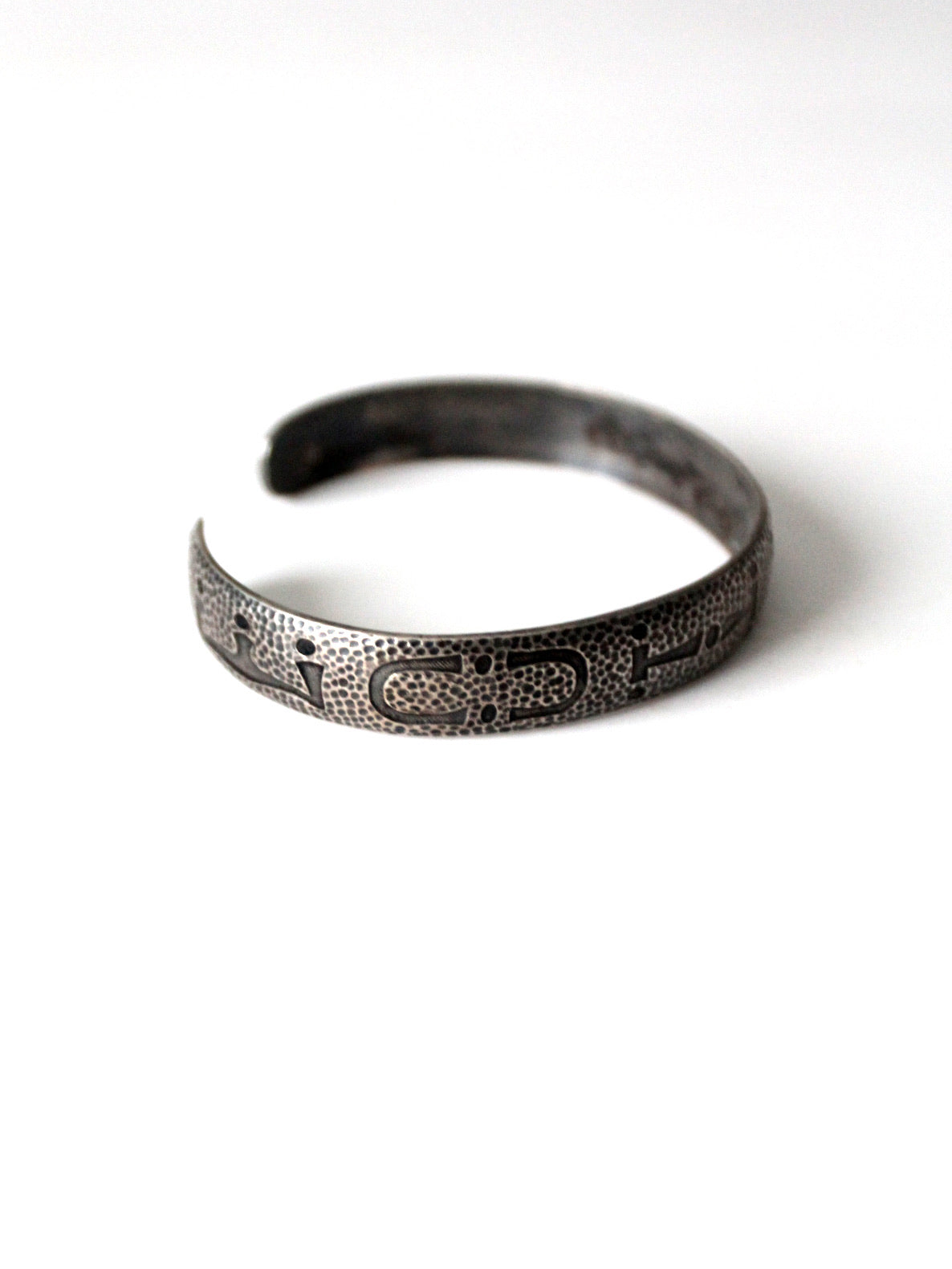 vintage sterling silver cuff