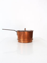 antique copper pot