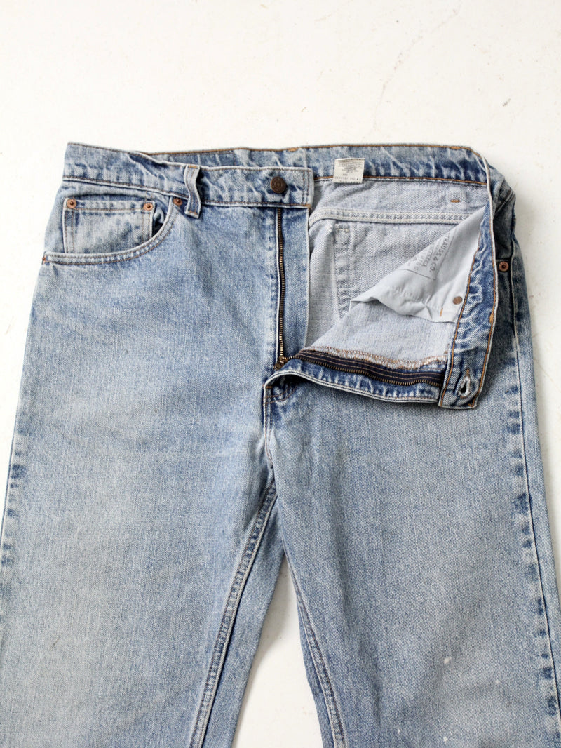 vintage Levi's 505 denim jeans, 36 x 29.5