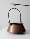 antique copper kettle