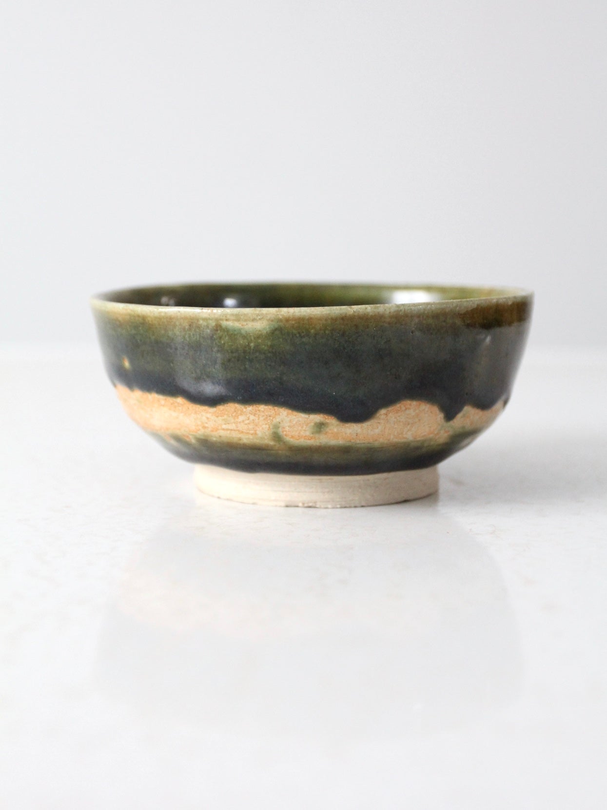 artist signed studio pottery bowl