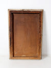 antique beveled glass mirror