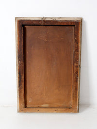 antique beveled glass mirror