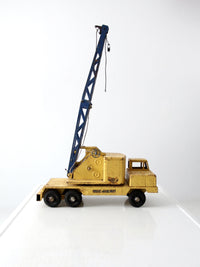 vintage NY Lint toy crane