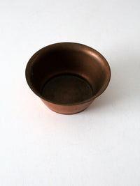 vintage copper bowl