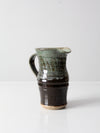 vintage studio pottery pitcher