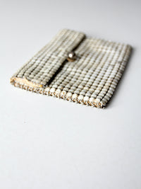 vintage metal mesh coin purse