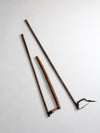 antique primitive harvest tools