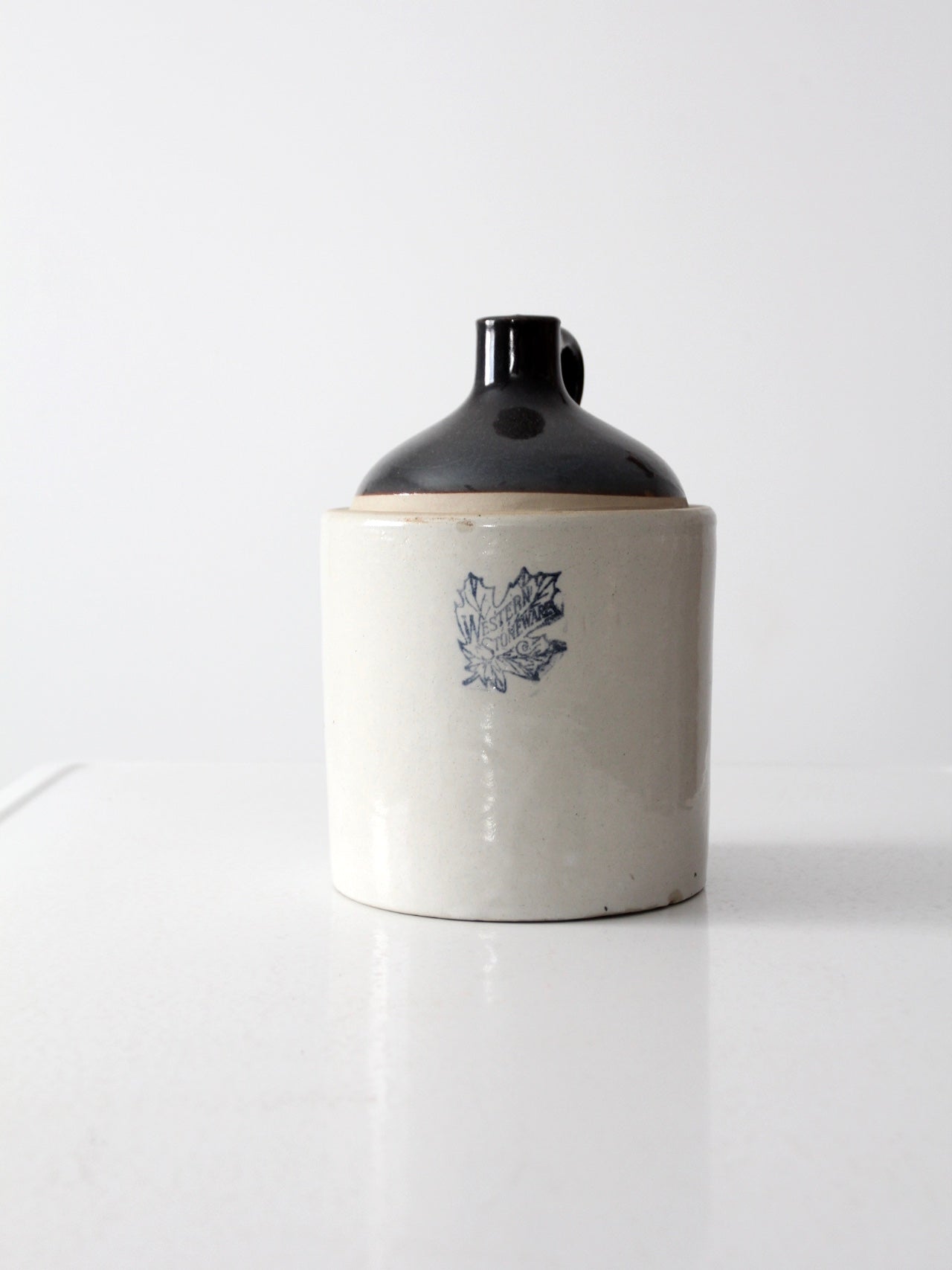 antique Western Stoneware crock jug – 86 Vintage