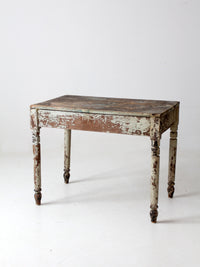antique primitive table