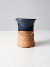 vintage dolphin studio pottery mug