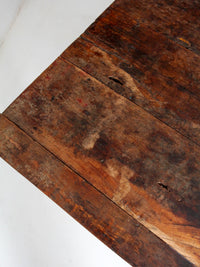 antique wooden dining table