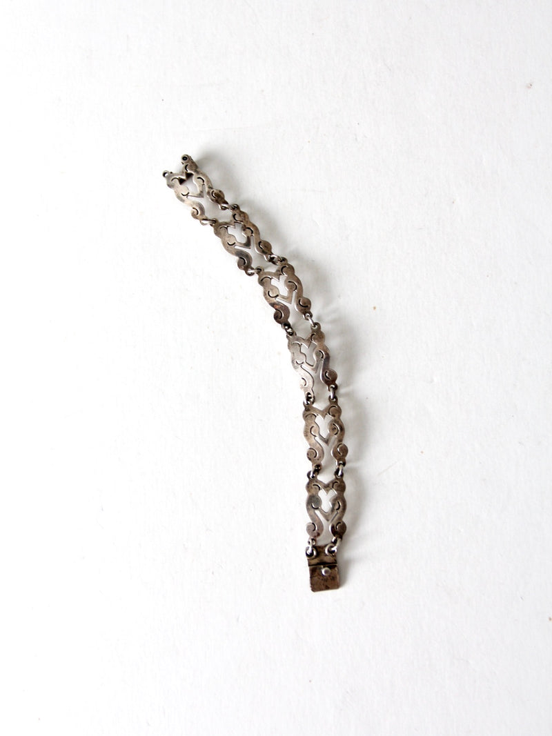 vintage Taxco sterling silver bracelet
