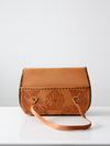 vintage tooled leather purse