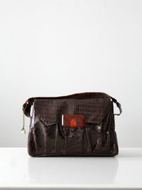 vintage 30s leather purse